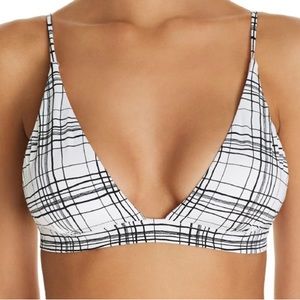 Dolce Vita Mirage Plaid Bikini Top